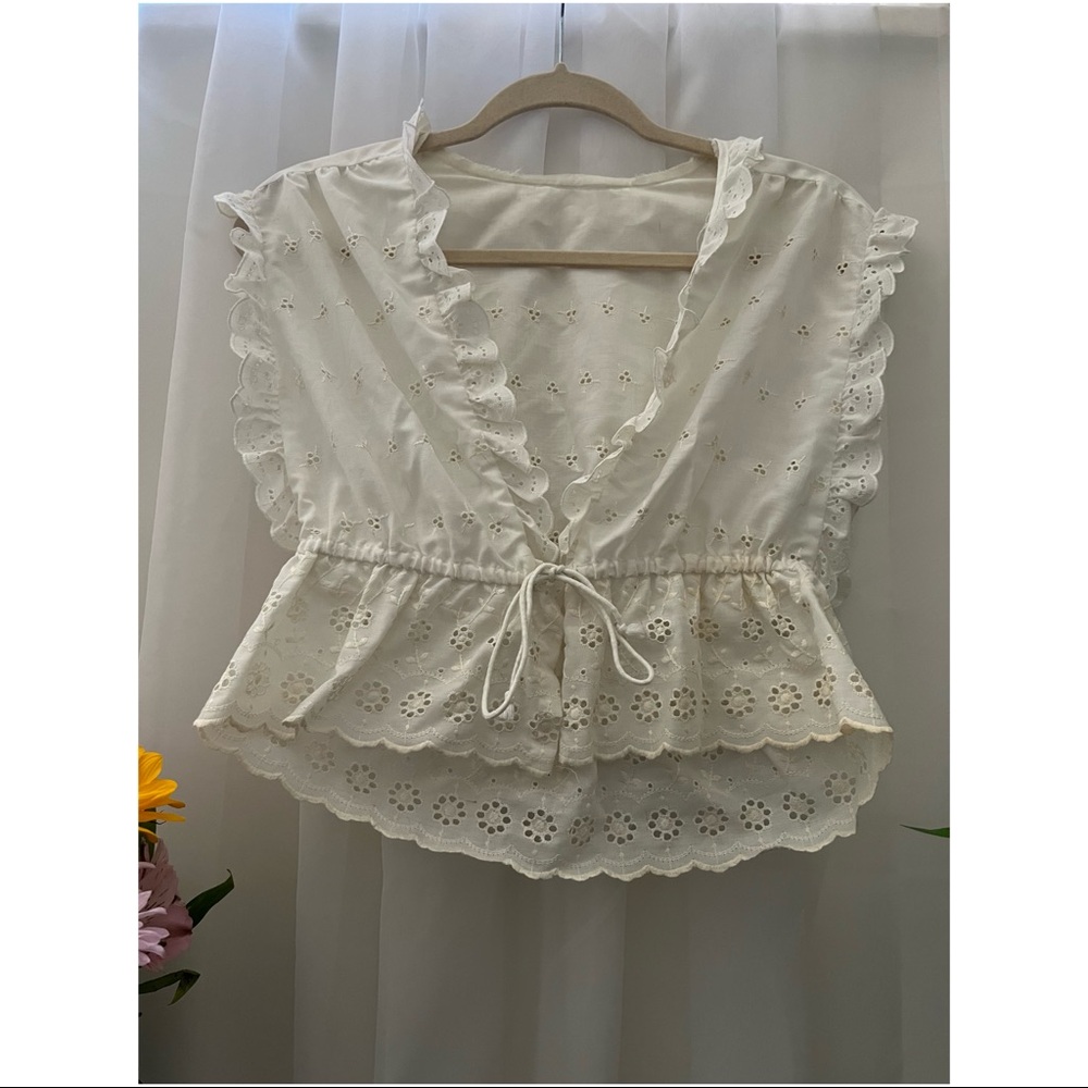 Vintage lace top